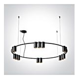 63146D/B BLACK PENDANT GU10 15x7W IP20 100-240V