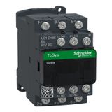 CONT 18A 1S+1O 24V LVDC RING