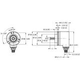 Absolute Rotary Encoder - Singleturn Industrial Line   RES-186S6C-3C13B-H1181