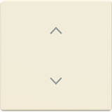 F@H, BT, FoH Control rocker 1-v blind f-ivory