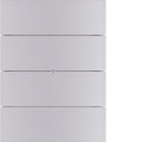 B.IQ push-button 4gang for light scenes, KNX - B.IQ, al., al. anodised