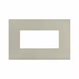 SMART44 TAUPE METAL F.PLATE  4M