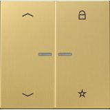 LB Management push-button 2-gang ME1702C