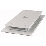 XLST4853 Top Panel, IP42, for WxD = 850 x 300mm, grey