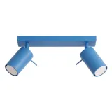 Ceiling lamp RING 2 azure