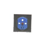 Rotary-push dimmer, white
