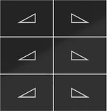 KNX pushbutton cover, 6-V, high/low dimming, A.x/C.x, night black glossy.