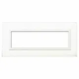 VERA44 GLASS FRONT PLATE WHITE   7M