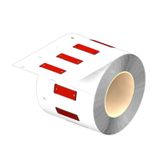 MetalliCard, Device markers, 15 x 45 mm, red
