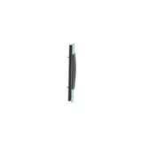 Single button for switches and push buttons, black matt