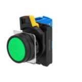 Pushbutton A22NN Ã˜22, bezel plastic, FLAT, Alternate, CAP COLOR Opaque GREEN, , 3NO, NON-LIGHTED A2211203R