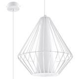 DEMI HANGING LAMP WHITE E27 1X60W IP20