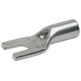 Uninsulated tube cable lug, 10 mm², AWG 8, 8.5 mm, M8, metal, 96C8