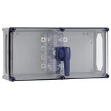 Encl. with couple switch 400A 4P