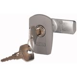 BPZ-LOCK Lock, simultaneous locking with 2 keys, grey