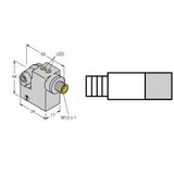 Magnetic Field Sensor for pneumatic cylinders (magnetic-field immune)   BIM-IKM-AP6X2-H1141/S34