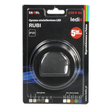 RUBI LED fixture FM 230V AC black warm white