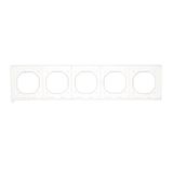 IP44 seals for 5-gang frame