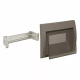 Metallic grey cover with tinted flap for BL06P box - 8  modules