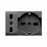 2P+E 10/16A ITA STD+SCHUKO TEKLA 3M