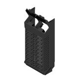 Side element, OMNIMATE Housing - series CH20M  black, Side element, Width: 45.3 mm