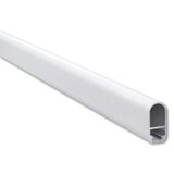 Hanging aluminum profile ZE, 15x30mm, Whitey diffusion, 1m