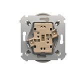 RTV final aerial socket for pass-through socket, atten.: 10dB, black matt