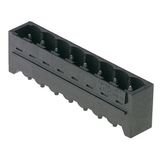 PCB plug-in connector, male header, closed side, THT/THR solder connection, 5.08 mm, Number of poles: 17, 180°, Solder pin length (l): 3.2 mm, tinned, black, Box
