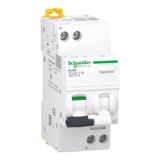 residual current breaker with overcurrent protection (RCBO), Acti9 iCV40, 1P+N, 16 A, C Curve, 4500 A, 30 mA, AC type