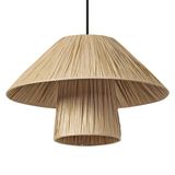 DECOR BAMBOO PAPER HUT PEND 400 E27OSRAM
