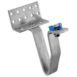 Heavyduty hook+ adjustable 8mm neckheight 42-55mm galvanised
