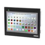 NB-V1 HMI with a 10.1 Inch display and a Black Bezel and Ethernet + US