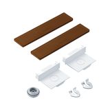 ECOOS2 SLIM ENDCAP SET BZ - End-cap set