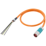 Power cable pre-assembled type: 6FX5002-5CG01 4x 1.5 C, Connector Sz....6FX5002-5CG01-1DE0