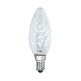 Incandescent Bulb C35 twisted 230V 40W E14 clear Bellight