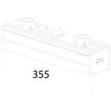 COPERTURA SEZIONATORE 6624 WHITE