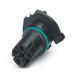 SACC-CI-M12FSL-4CON-L180 THR R - Contact carrier