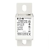 High speed square body fuse, 125 A, AC 690 V, compact size 1, 45 x 59 