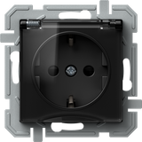 SOCKET SCHUKO+COVER 2P+E 16A 250V~ BV BT XO 4417119