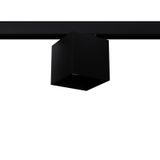 3-PHASE QUAD BLACK TRACK LAMP GU10 4000K 7W 530LM