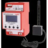 Impulse counter for the registration of