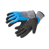 FILS protective gloves coated with 3/4 foam nitrile blue/grey/black 10