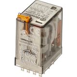 General Purpose Relay Finder 55.34 4CO 7A 12VAC LED Test Button Mechanical Indicator