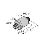 Pressure Transmitter With Voltage Output (3-Wire)   PT0.2V-1013-U1-H1143