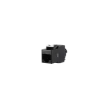 RJ45 JACK CAT6 BLACK UNSHIELDED 20-PACK
