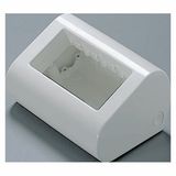 Desktop Enclosure 4-Gang White