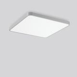 TRIONA square, 138 W, 17400 lm, 840, silver, DALI Ceiling and wall lum