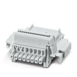 TBUS8-25,0-PPP00PPP-7035 - DIN rail bus connectors