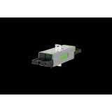 OpDAT adapter E2000-Duplex APC OS2 with flange mounting