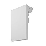 ENDDECKEL 10X20X29 SILBER 'LEDLINE20 -H'